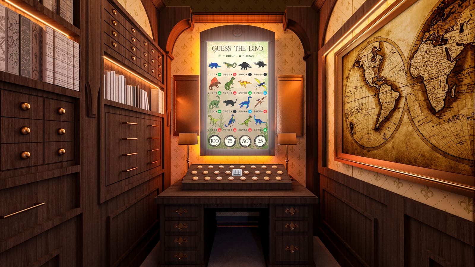 Paleontologist's Study